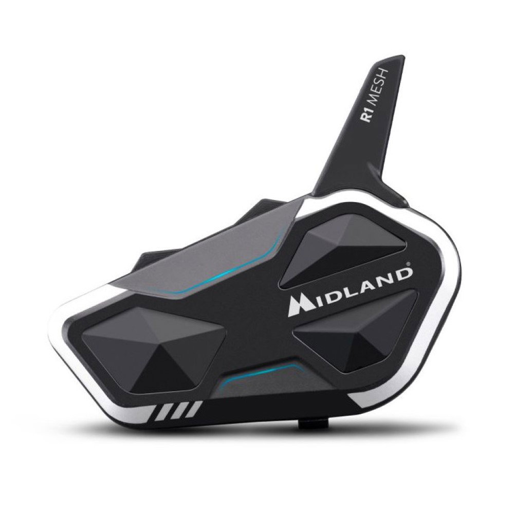 Midland R1 Mesh-Single Intercom Helmet Communication System | eBay