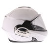 LS2 FF399 Valiant Single White Flip Front Motorcycle Helmet Right Side                                                                                                                                                                                         