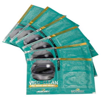 Motorex Visor Wipes - 6 pack