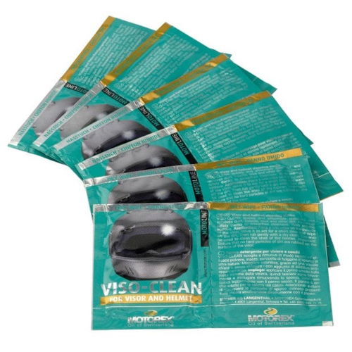 Motorex Visor Wipes - 6 pack