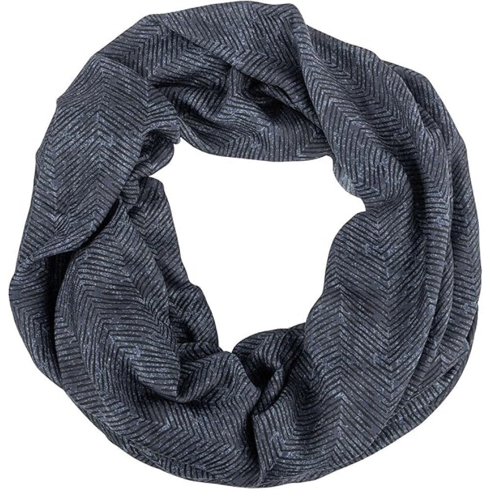 Neck Tube Blue Black Herringbone