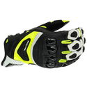 Stealth Evo Gloves Black White Yellow
