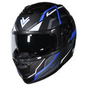 DV24 Flip Front Helmet Matt Black Blue