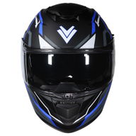 DV24 Flip Front Helmet Matt Black Blue