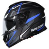 Frank Thomas Frank Thomas DV24 Flip Front Helmet Matt Black Blue - Thumbnail 5