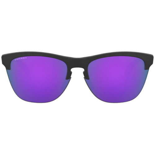 Oakley Frogskins Lite Matte Black Prizm Violet Lens Prizm Violet Lens