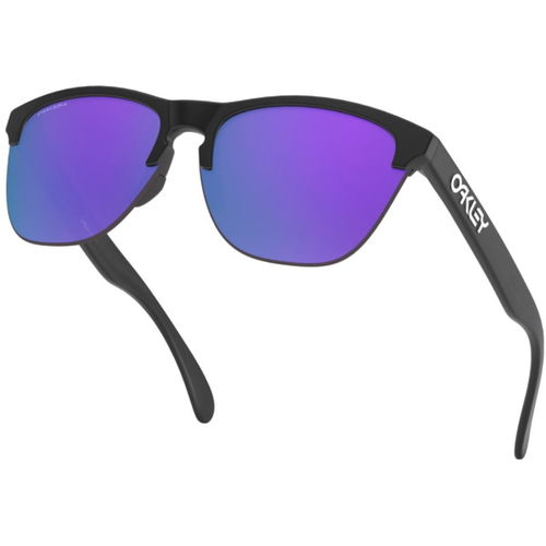 Oakley Frogskins Lite Matte Black Prizm Violet Lens Prizm Violet Lens