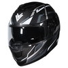 Frank Thomas Frank Thomas DV24 Flip Front Helmet Matt Black Grey - Thumbnail 1