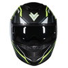 Frank Thomas Frank Thomas DV24 Flip Front Helmet Matt Black Neo Yellow - Thumbnail 3