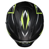 DV24 Flip Front Helmet Matt Black Neo Yellow