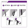 Oxford Products Oxford Products Atlas Straps D-Ring Black - Thumbnail 6