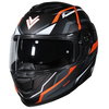 Frank Thomas Frank Thomas DV24 Flip Front Helmet Matt Black Orange - Thumbnail 1