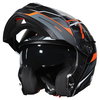 Frank Thomas Frank Thomas DV24 Flip Front Helmet Matt Black Orange - Thumbnail 2