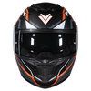 Frank Thomas Frank Thomas DV24 Flip Front Helmet Matt Black Orange - Thumbnail 4