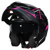 Frank Thomas Frank Thomas DV24 Flip Front Helmet Matt Black Pink - Thumbnail 2
