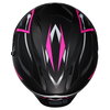 Frank Thomas Frank Thomas DV24 Flip Front Helmet Matt Black Pink - Thumbnail 7