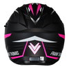 Frank Thomas Frank Thomas DV24 Flip Front Helmet Matt Black Pink - Thumbnail 8