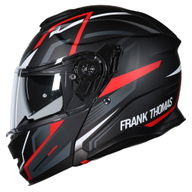 DV24 Flip Front Helmet Matt Black Red