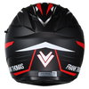Frank Thomas Frank Thomas DV24 Flip Front Helmet Matt Black Red - Thumbnail 7