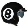 Frank Thomas Frank Thomas Open Face Helmet 8 Ball - Thumbnail 1
