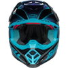 Bell Bell Moto-9S Flex Helmet Sprint Black Blue - Thumbnail 2