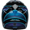 Bell Bell Moto-9S Flex Helmet Sprint Black Blue - Thumbnail 4