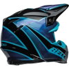 Bell Bell Moto-9S Flex Helmet Sprint Black Blue - Thumbnail 5