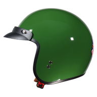 Open Face Helmet British Green