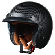 Open Face Helmet Carbon