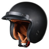 Open Face Helmet Carbon