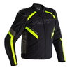 RST RST Sabre Airbag CE Textile Jacket Black Grey Neon Yellow - Thumbnail 1