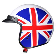 Open Face Helmet Union Jack