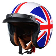Open Face Helmet Union Jack