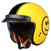Frank Thomas Frank Thomas Open Face Helmet Smiley Face - Thumbnail 3