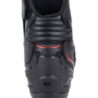 Omega Air Short Boots Black White Red