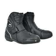 Omega Air Short Boots Black White