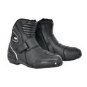 Omega Air Short Boots Black White