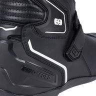 Omega Air Short Boots Black White