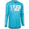 Answer Answer Syncron Merge Jersey Turquoise White - Thumbnail 1