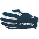 Ascent Junior Gloves Navy Blue White