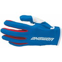 Ascent Junior Gloves Red White Blue