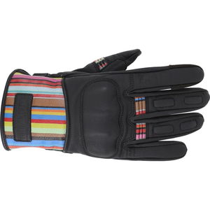 MotoGirl Bessie Gloves Stripe