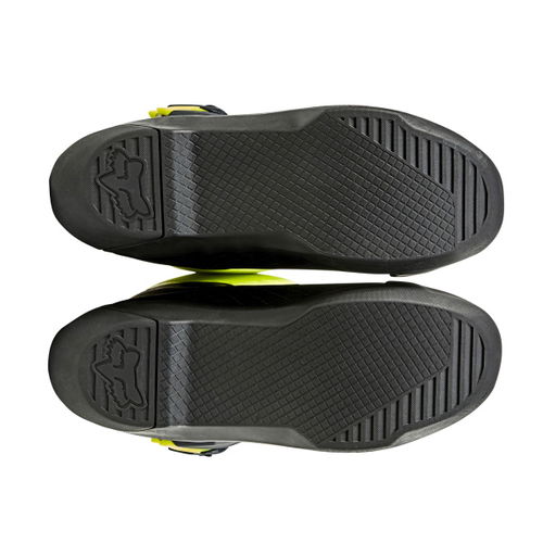 Fox Comp Boots Black Yellow Size: UK 9