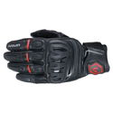 Raiden 3.0 Leather Gloves Black Red
