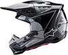 Alpinestars Alpinestars S-M5 Rover 2 EC 22.06 Helmet Black Silver Glossy - Thumbnail 3