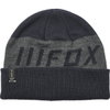 Fox Down Shift Navy Grey Beanie Front                                                                                                                                                                                                                          