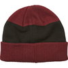 Fox Down Shift Cranberry Beanie Back                                                                                                                                                                                                                           