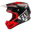 Fly Fly Formula Helmet Carbon Vector Red White Black - Thumbnail 2