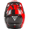 Fly Fly Formula Helmet Carbon Vector Red White Black - Thumbnail 4