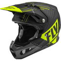 Formula Helmet Carbon Vector Matt Hi Viz Grey Black